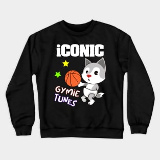 Gymie Tunes Iconic Edition Design Ft. Kyrie The Baby Hoop Star Wolf Crewneck Sweatshirt